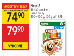 Cereálie Cini Minis Nestlé