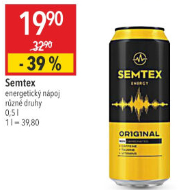 Energetický nápoj Semtex