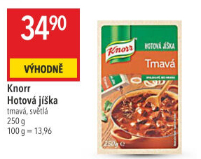 Jíška hotová Knorr