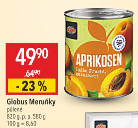Kompot Meruňky Globus