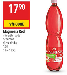 Minerální voda Magnesia Red