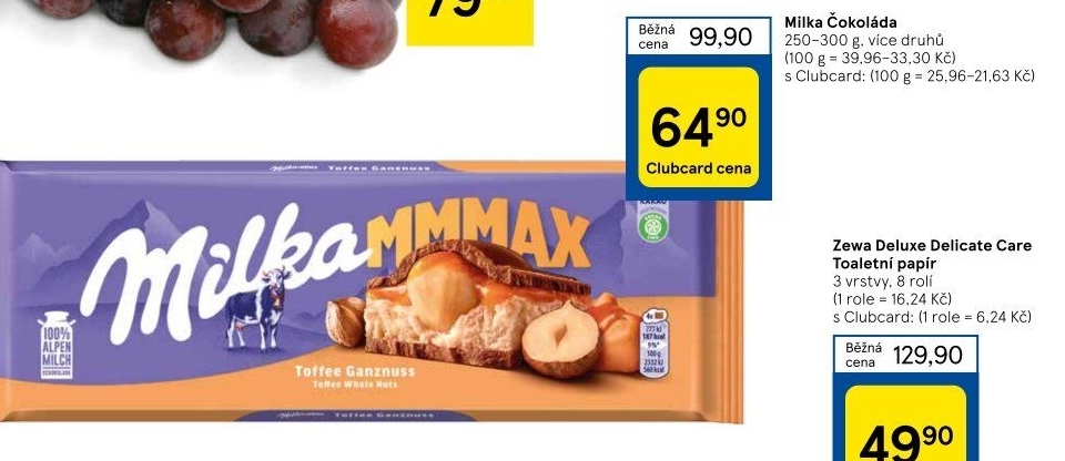 Čokoláda Milka