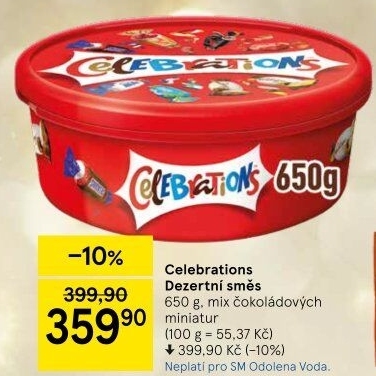 Bonbóny Celebrations Mars