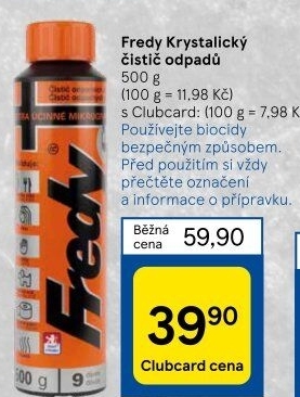 Čistič odpadů Fredy