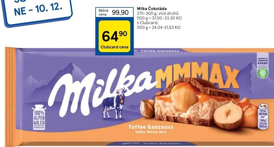 Čokoláda Milka