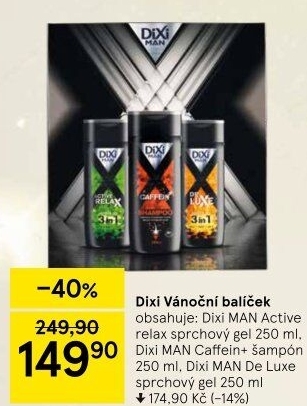 Dárková kazeta pánská Dixi