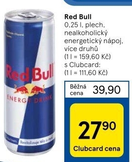 Energetický nápoj Red Bull