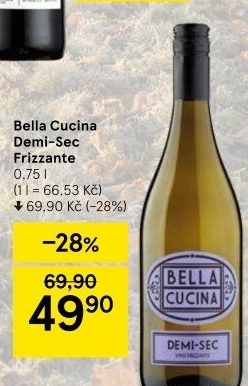 Frizzante Demi Sec Bella Cucina
