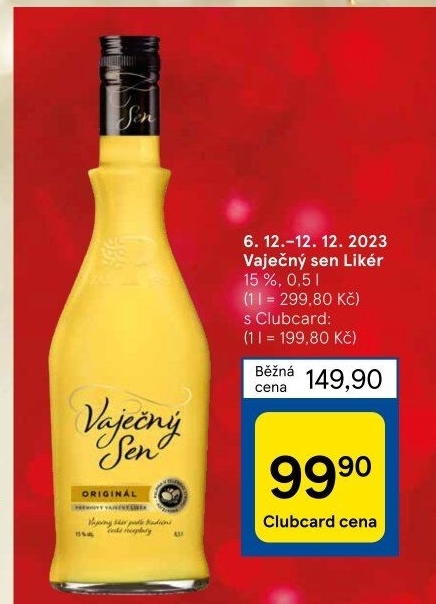 Likéry Vaječný sen Palírna U Zeleného Stromu