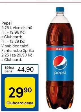 Limonáda Pepsi