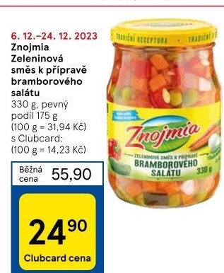 Směs do bramborového salátu Znojmia