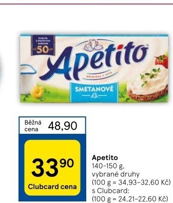 Sýr tavený Apetito