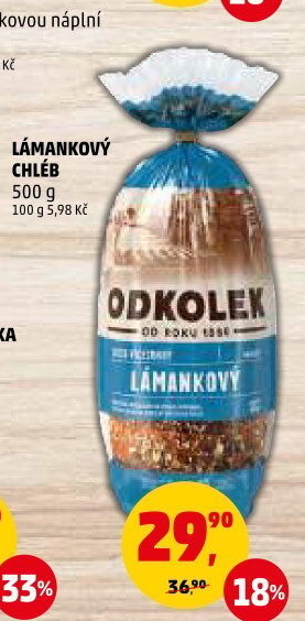 Chléb lámankový Odkolek