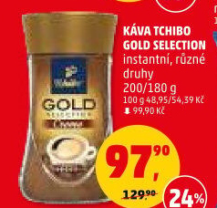 Instantní káva Tchibo Gold Selection