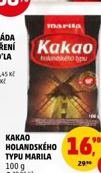 Kakao holandské Marila