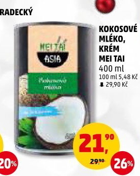 Kokosové mléko Mei Tai Asia