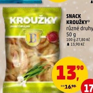 Kroužky Bramborárna Zykmund