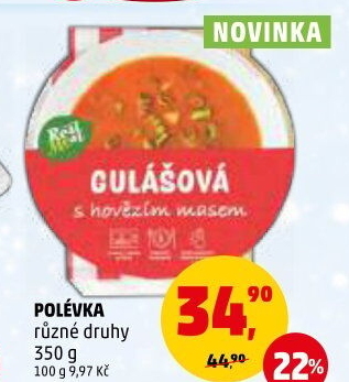 Polévky Real Meal