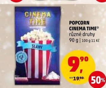 Popcorn do mikrovlnky Cinema Time