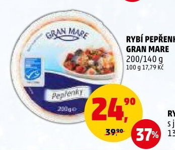 Rybí pepřenky Gran Mare