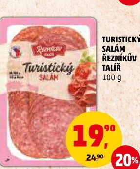 Salám turistický Řezníkův talíř