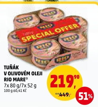 Tuňák v oleji Rio Mare