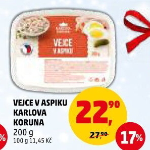 Vejce v aspiku Karlova Koruna