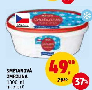 Zmrzlina ve vaničce Rios