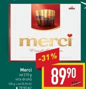 Bonboniéra Merci