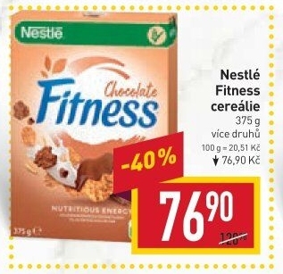 Cereálie Fitness Nestlé