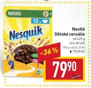 Cereálie Nestlé