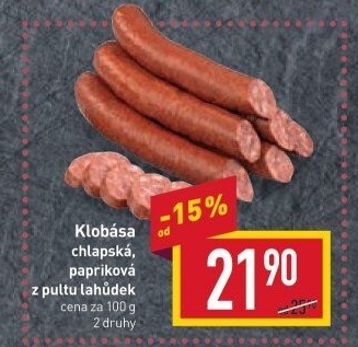 Chlapská klobása
