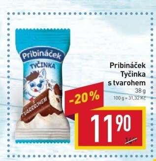 Dezert tyčinka Pribináček