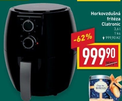 Fritéza horkovzdušná Clatronic