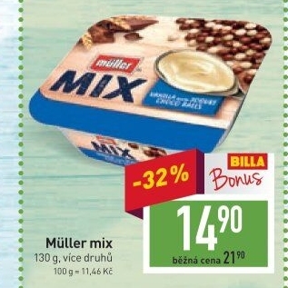 Jogurt Müller Mix