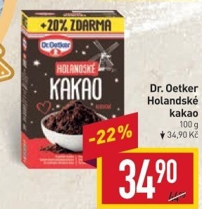 Kakao holandské Dr. Oetker