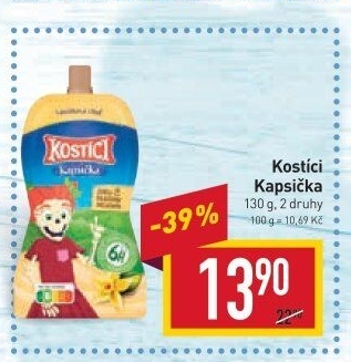Kapsička Kostíci Danone