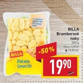 Noky bramborové Billa