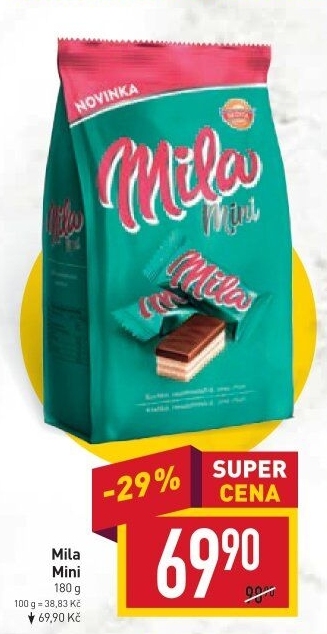 Oplatky mini Mila Sedita