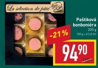 Paštika bonboniéra Pâté du Chef