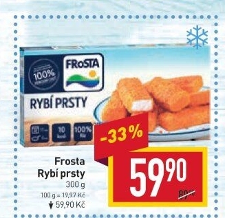 Rybí prsty mražené Frosta