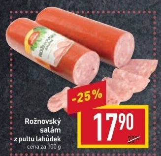 Salám rožnovský Krásno