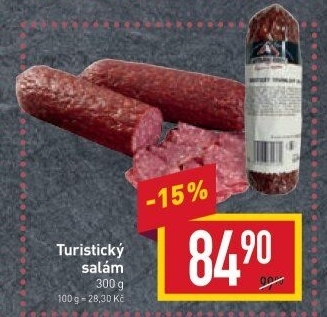 Salám turistický Kostelecké uzeniny