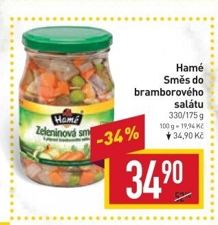 Směs do bramborového salátu Hamé