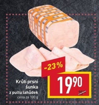 Šunka krůtí prsní