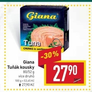 Tuňák kousky Giana
