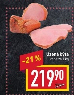 Uzená kýta bez kosti