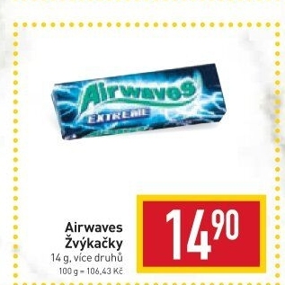 Žvýkačky Airwaves