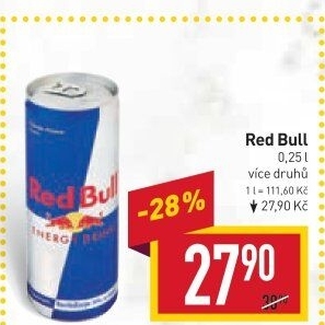 Energetický nápoj Red Bull
