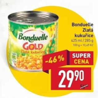 Kukuřice sterilovaná Gold Bonduelle